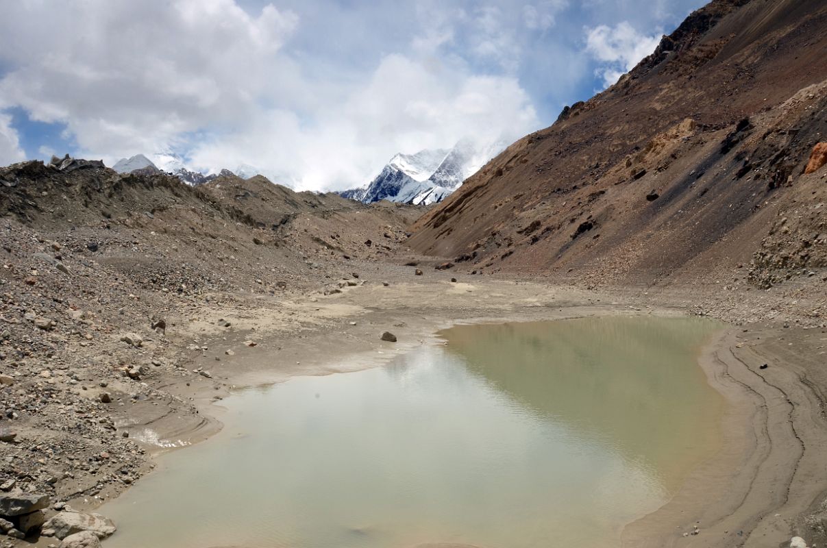 11 Small Lake Next To The Gasherbrum North Glacier At 4424m In China 